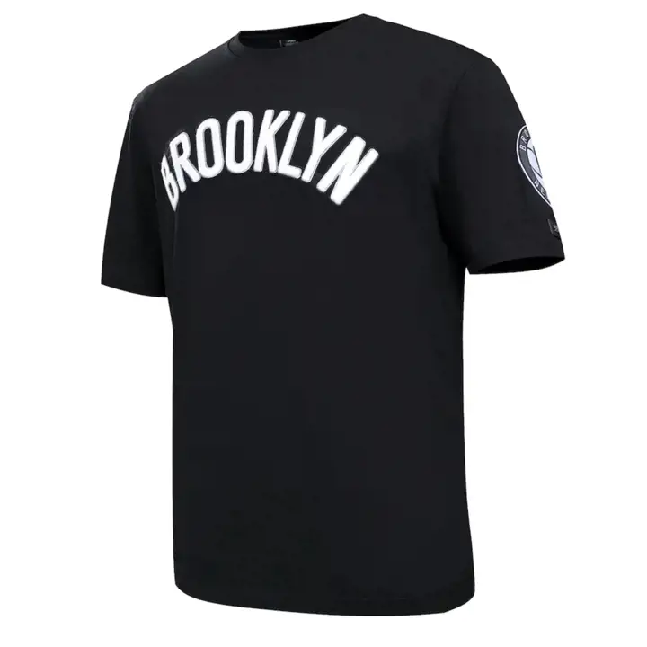 T-Shirt Brooklyn Nets NBA mode noir