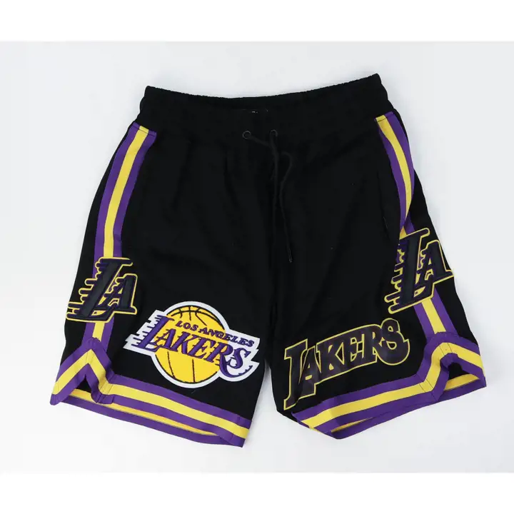 Short de mode NBA Los Angeles Lakers noir