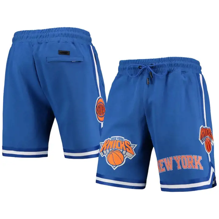 Short de basketball bleu "New York Knicks NBA Fashion Team"