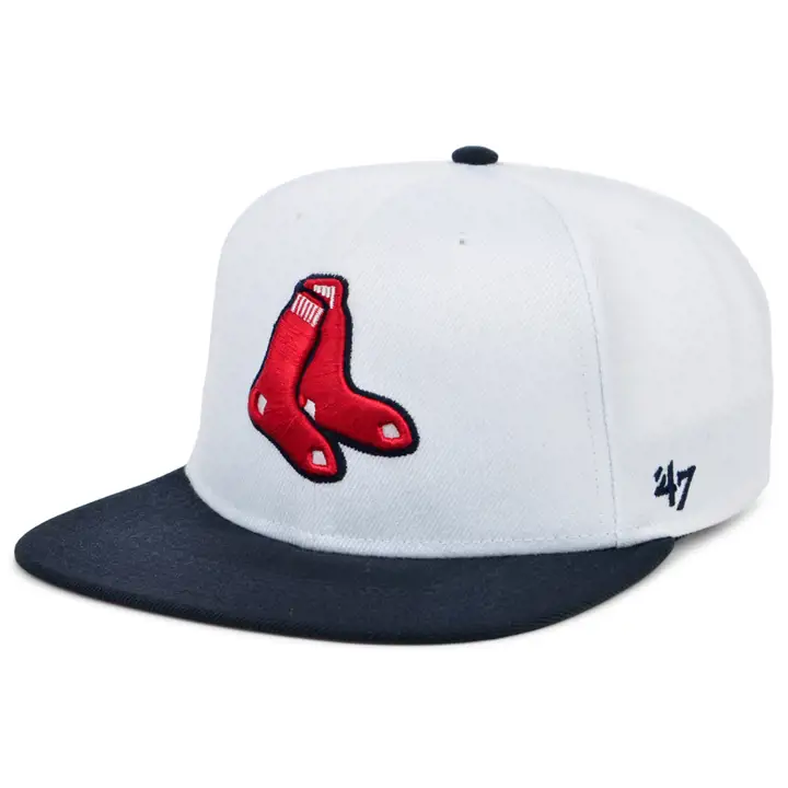 Casquette MLB Rétro Flip Captain Boston Red Sox blc/Marine/Rouge