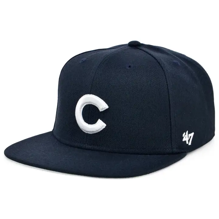 Casquette Rétro MLB ajustable Captain Chicago Cubs Marine/Marine/Blanc