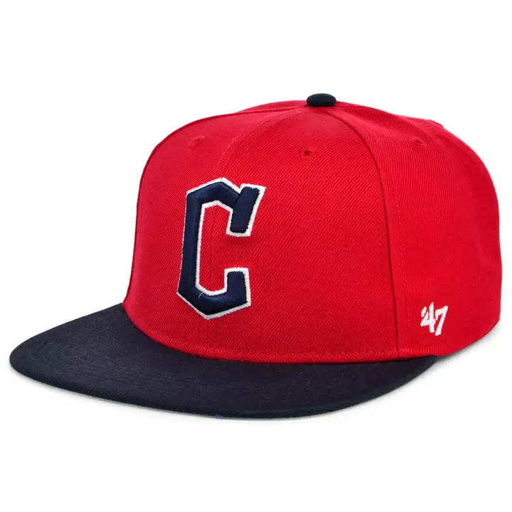 Casquette MLB Retro Flip Captain Cleveland Guardians Rouge/Bleu marine/Gris