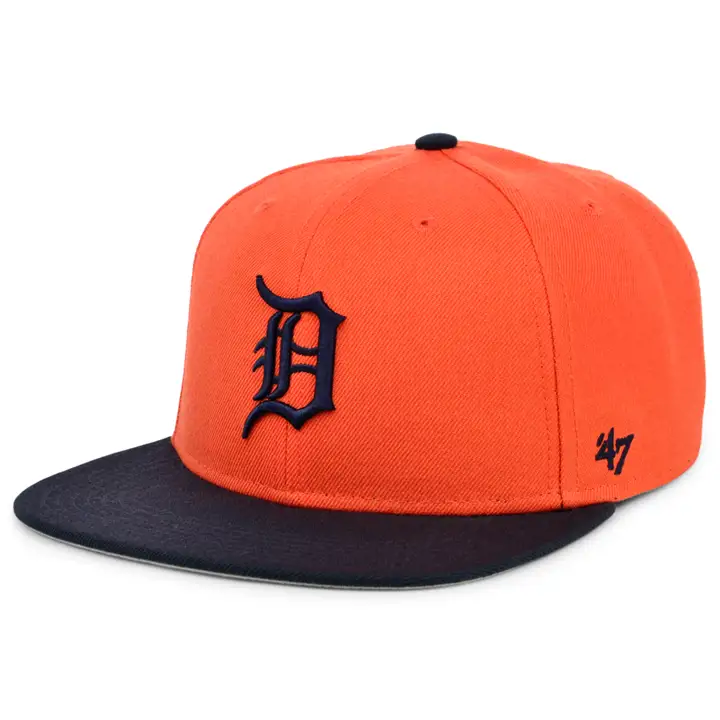 Casquette MLB Retro Flip Captain Detroit Tigers orange/marine/grise