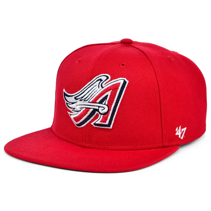 MLB Rétro Flip Captain Los Angeles Angels Rouge/Rouge/Bleu marine