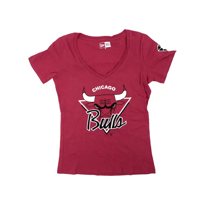 T-Shirt Chicago Bulls NBA Femme Tip Off noir