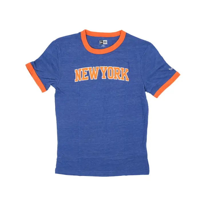 T-shirt à logo NBA New York Knicks bleu