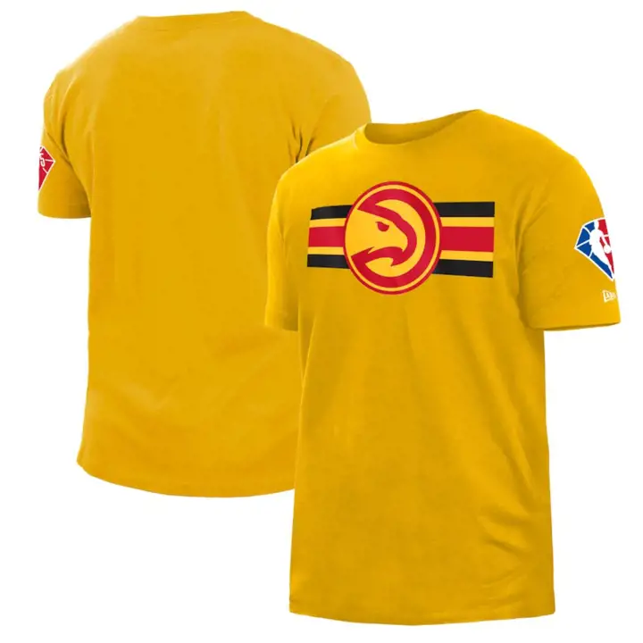 T-shirt NBA City Atlanta Hawks jaune