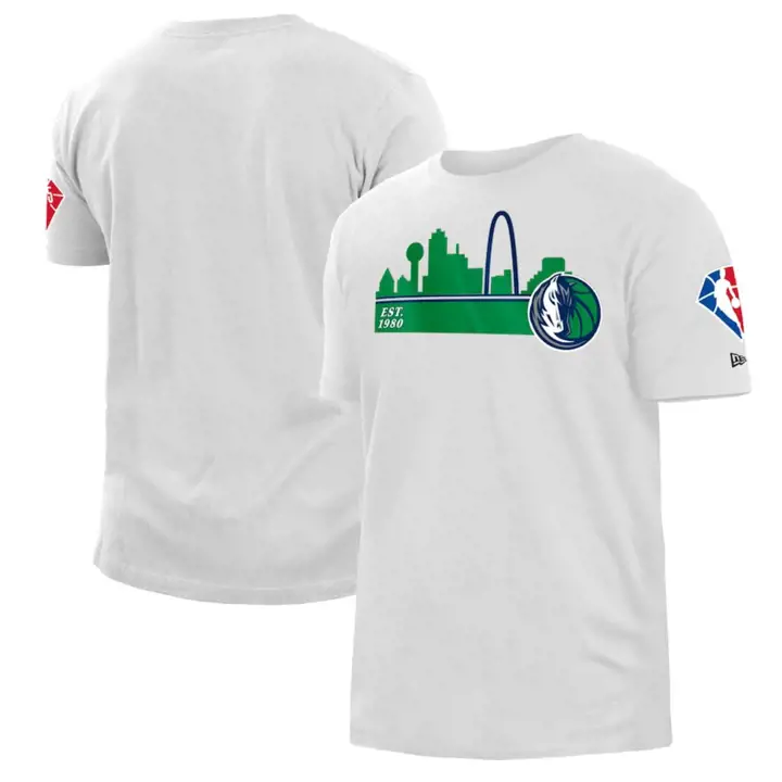 T-shirt NBA City Dallas Mavericks blc
