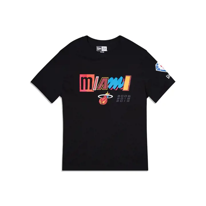 T-shirt NBA Miami Heat City noir