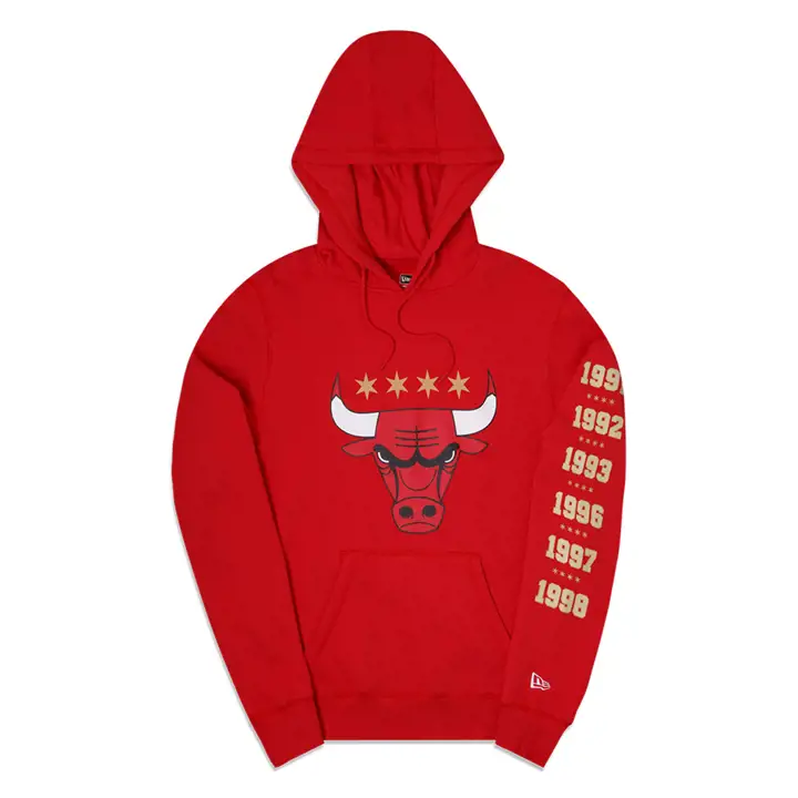 Chicago Bulls NBA City Hood blk