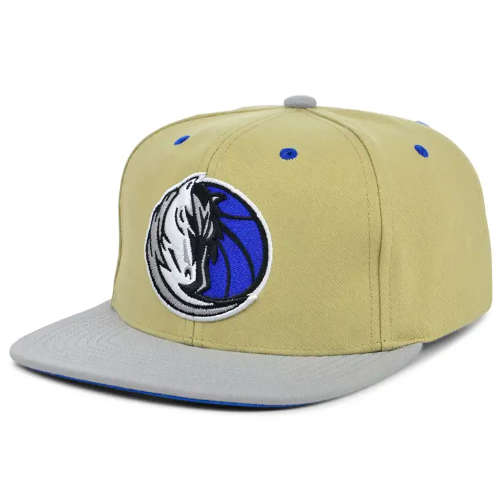 Dallas Mavericks NBA Classic Canvas Casquette Snapback kaki/gris/bleu