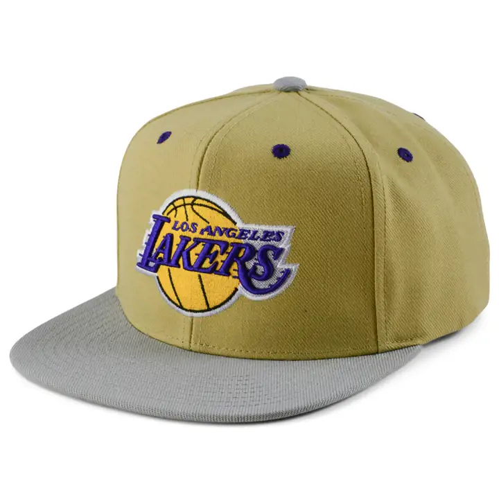 Los Angeles Lakers NBA Classic Canvas Snapback kha/gri/vio