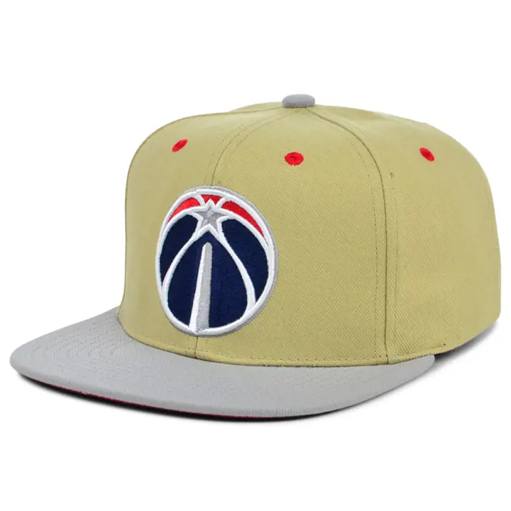 Casquette Snapback Washington Wizards NBA Classic Toile kha/gri/rouge