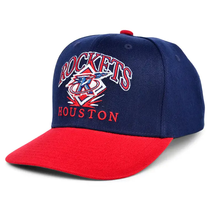 Casquette Houston Rockets NBA Diamond Plate Pro Crown bleu marine/rouge/vert HWC