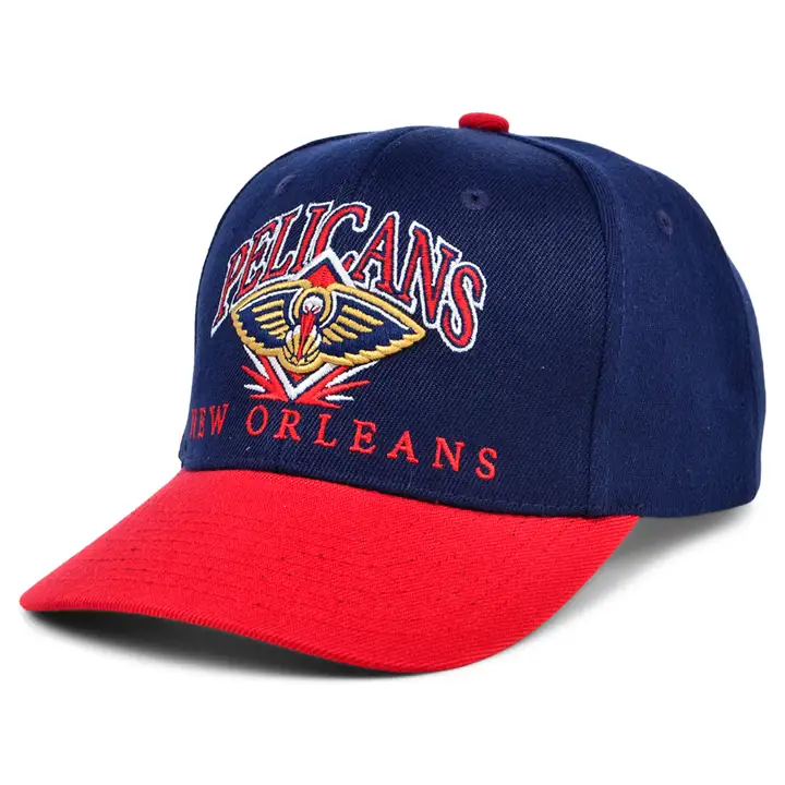 Nouvelle-Orléans Pélicans NBA Diamond Plate Pro Crown marine/rouge/gris