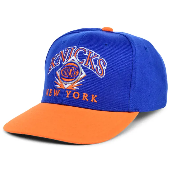 New York Knicks NBA Diamond Plate Pro Crown bleu/orange/vert