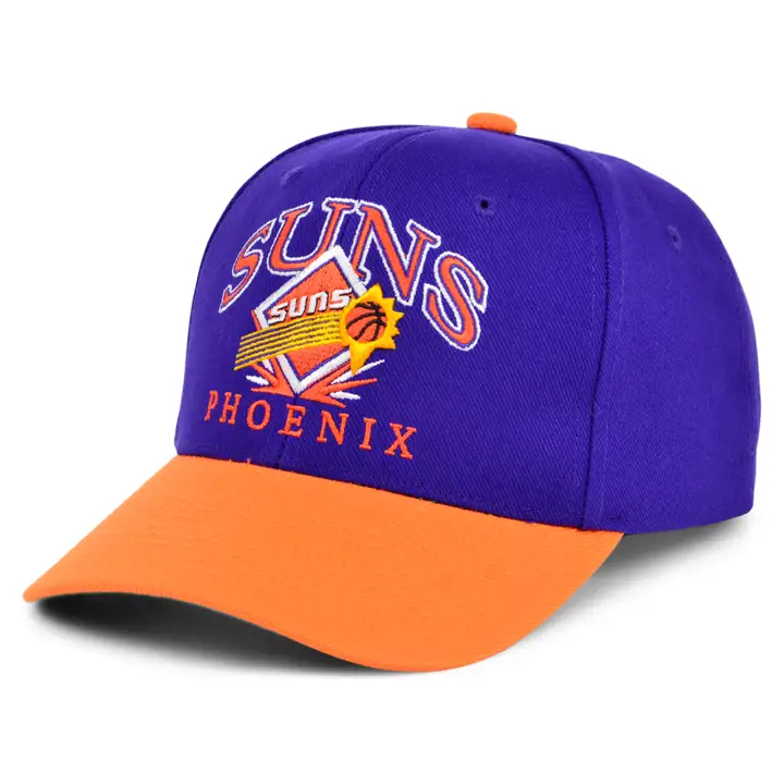 Casquette Pro Crown Phoenix Suns NBA Diamond Plate pur/org/grn HWC