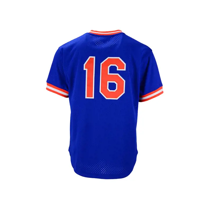 METS MLB CA M&N Auth BP Mesh Maillot Dwight Gooden rbl