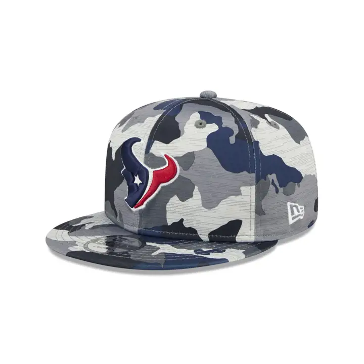 Casquette réglable Houston Texans NFL Training 9FIFTY marine