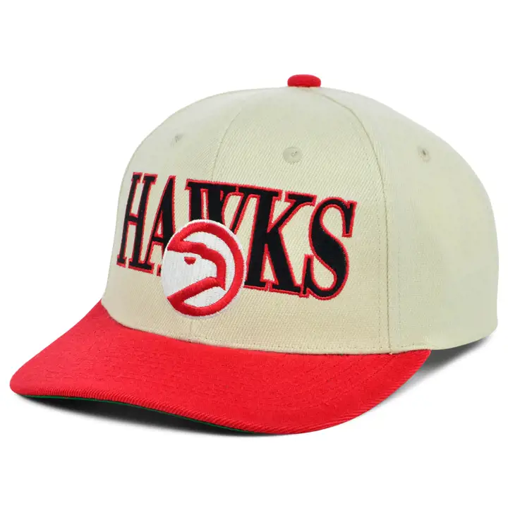 Casquette Atlanta Hawks NBA Off With The Crown Pro Crown IVO/ROUGE/VERT
