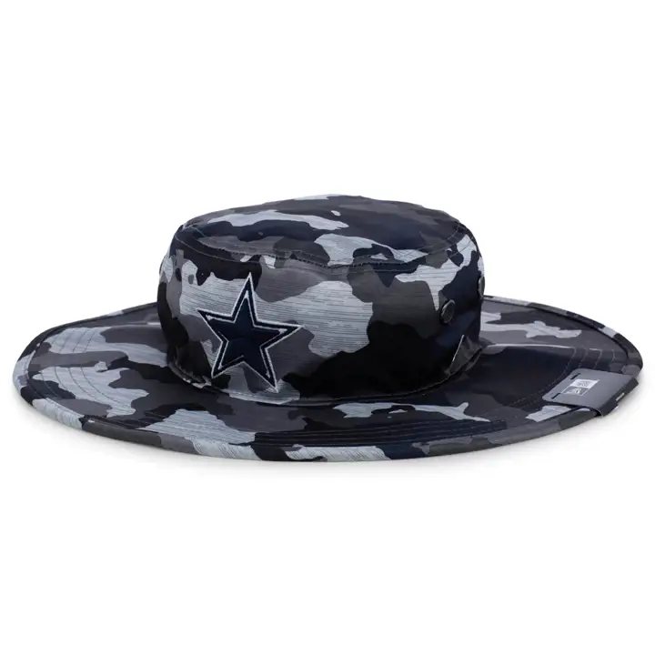 Dallas Cowboys 22 NFL Entraînement Chapeau cloche Panama Marine