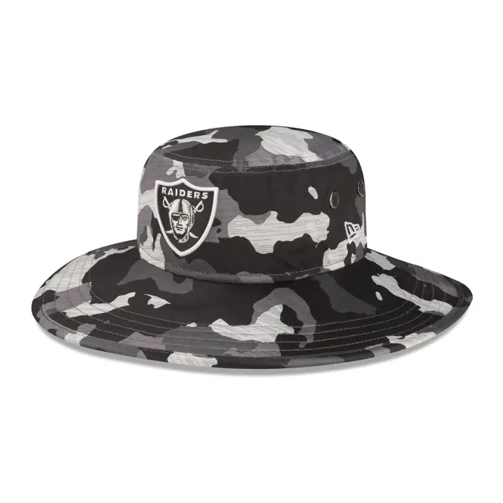 Casquette seau noire Las Vegas Raiders 22 NFL Training Panama
