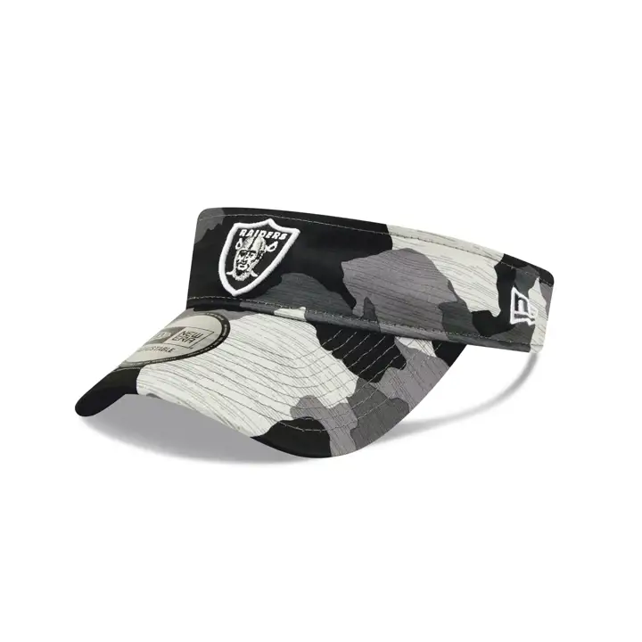 Visière d'entraînement NFL Las Vegas Raiders 22 noir