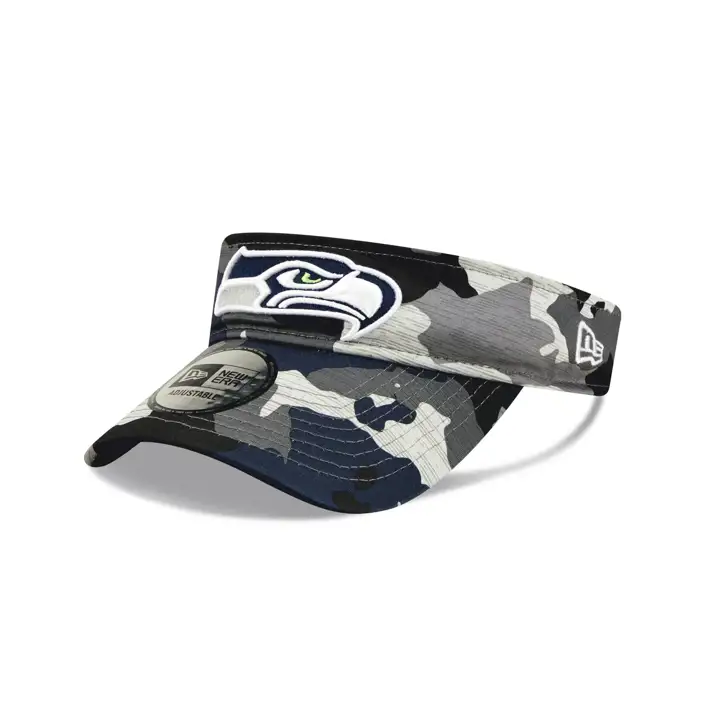 Visière d'entraînement NFL Seattle Seahawks 22 Marine