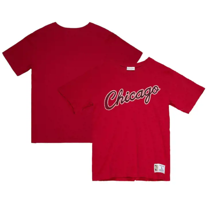 T-shirt Chicago Bulls NBA Legendary Slub Rouge