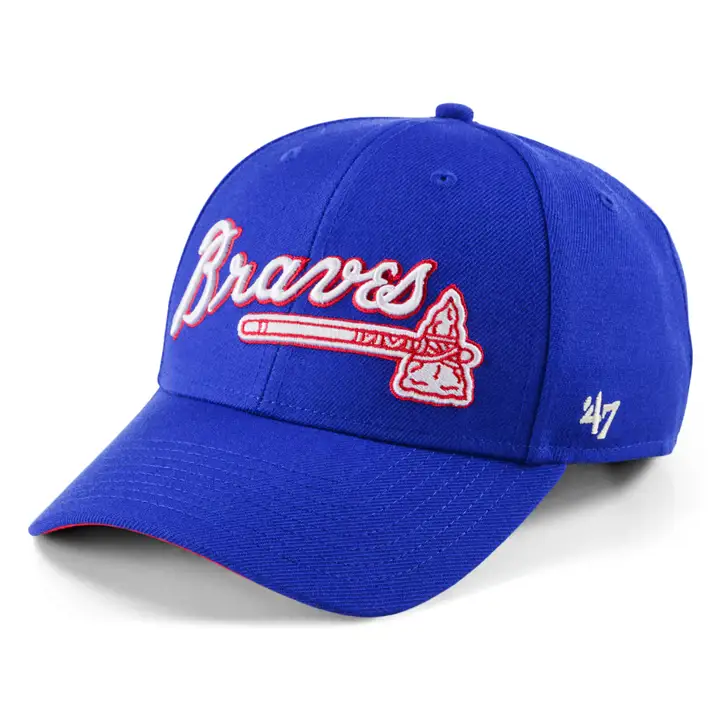 Atlanta Braves MLB Casquette Rétro Flip Script '47 MVP LTRYL