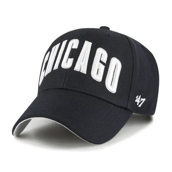 Casquette MVP Script Rétro '47 MLB des Chicago Cubs - Marine