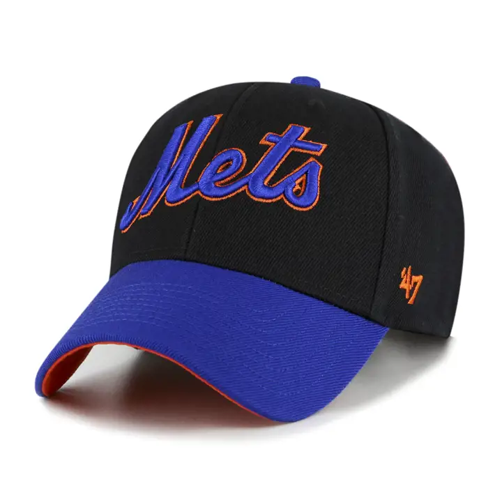 Casquette de baseball New York Mets MLB rétro '47 MVP BLK