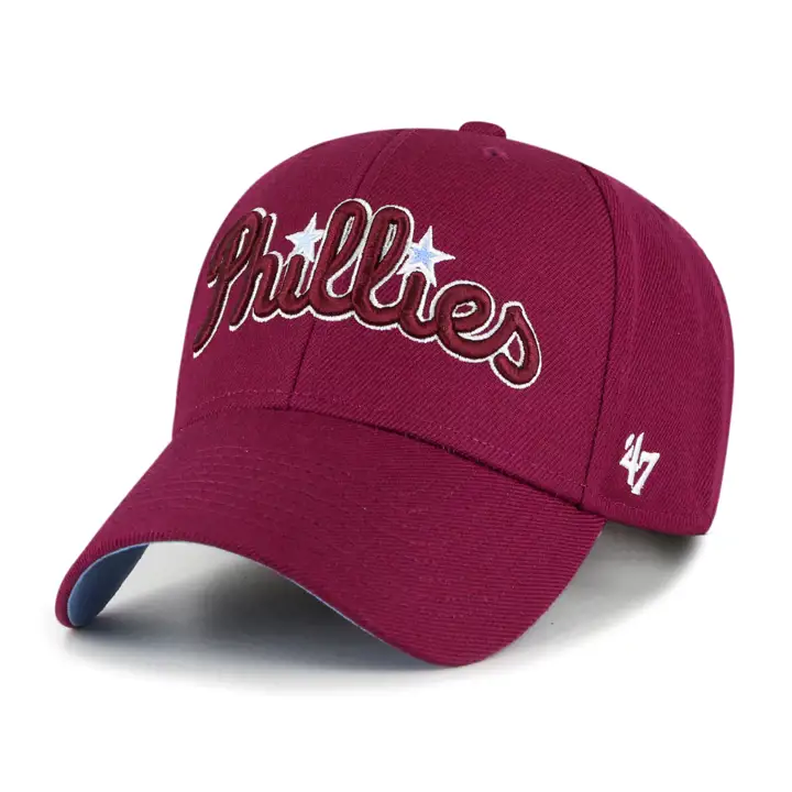 Philadelphia Phillies MLB Casquette rétro « Flip Script » '47 MVP ROUGE