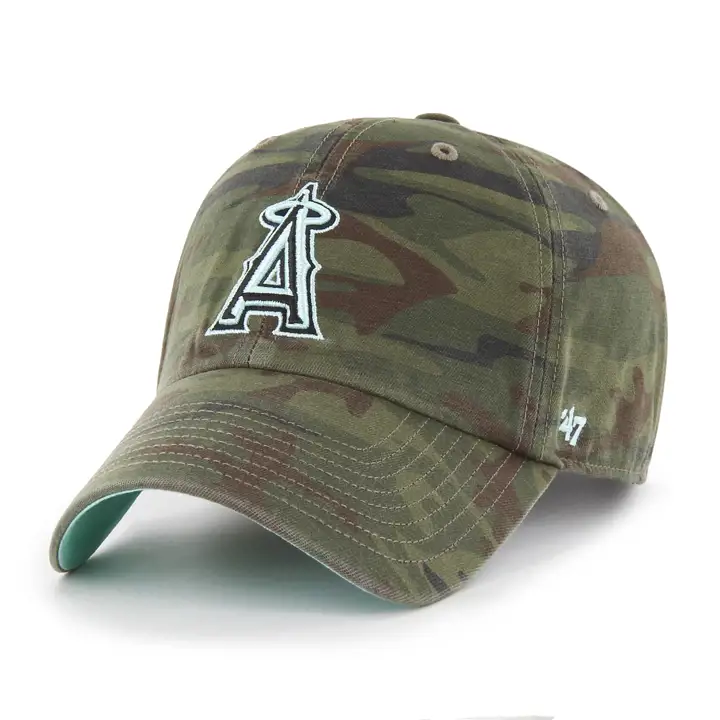 Anaheim Angels MLB Regiment Pop '47 Clean Up WOODLAND