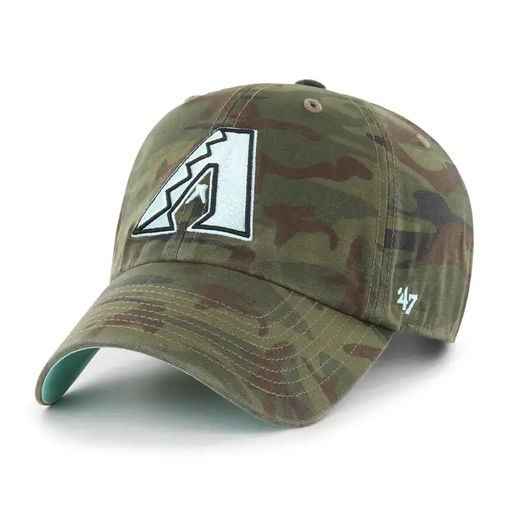 ARIZONA DIAMONDBACKS MLB Regiment Pop '47 Clean Up WOODLAND