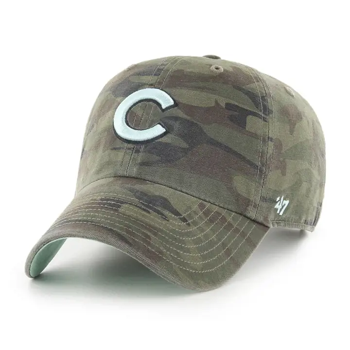 CHICAGO CUBS MLB Casquette Ajustée "Pop '47 Clean Up" CAMOUFLAGE