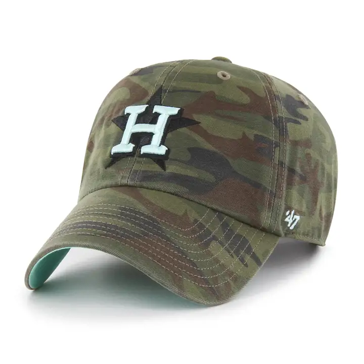 Casquette MLB Houston Astros Regiment Pop '47 Clean Up CAMOUFLAGE