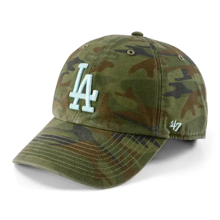 LOS ANGELES DODGERS MLB Regiment Pop '47 Clean Up WOODLAND