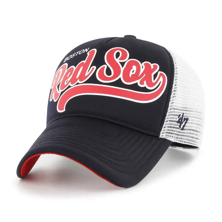 BOSTON RED SOX MLB Femme Casquette ajustable Foam Script '47 Offside DT MARINE