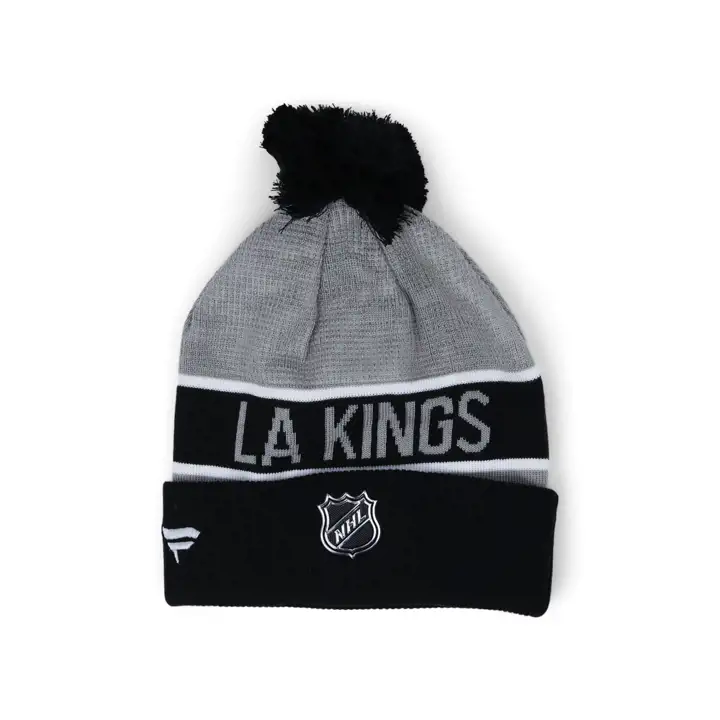Los Angeles Kings LNH 22 LR Tuque Revers Pompon noir/gris