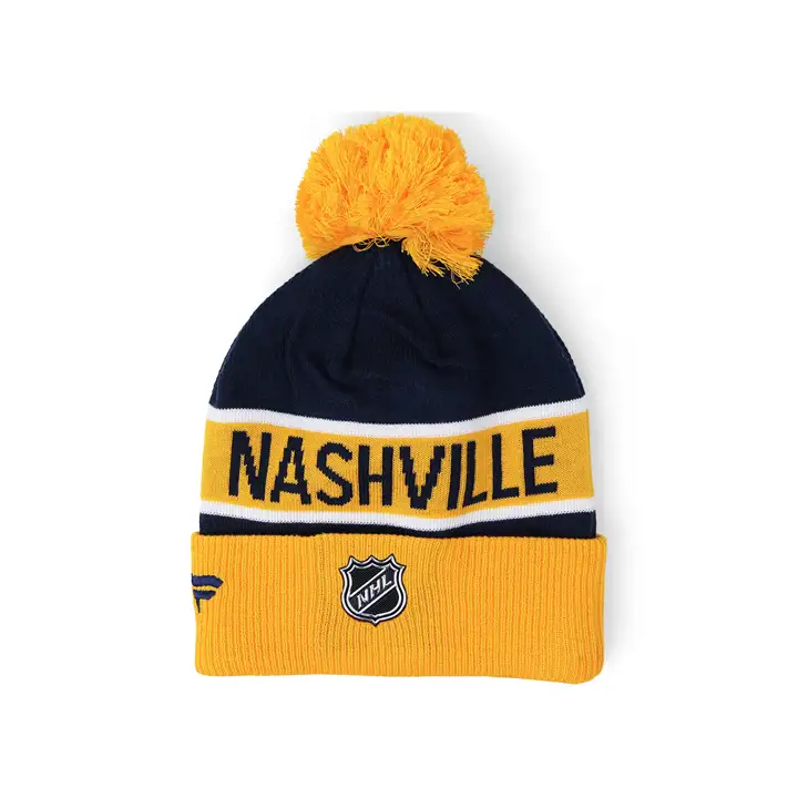 Nashville Predators LNH 22 LR Tuque Revers Pompon jau/marine