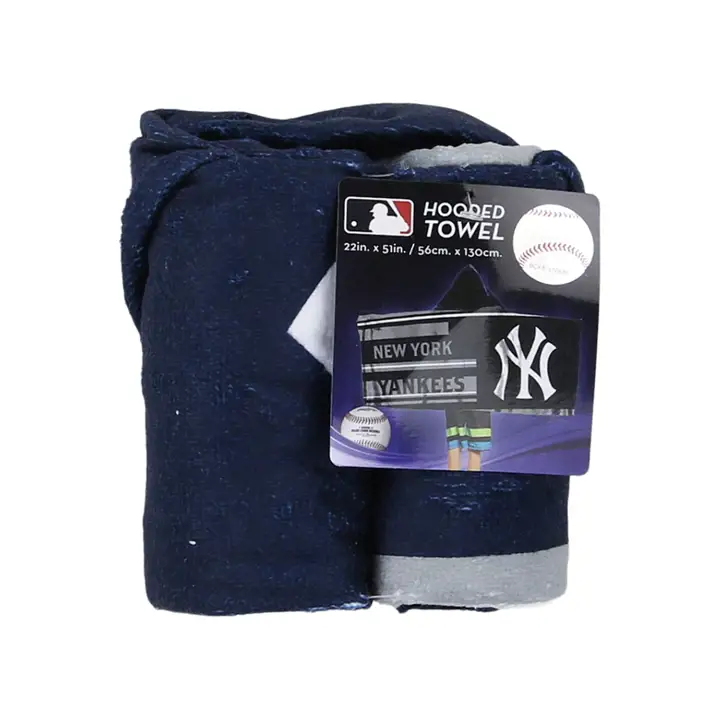 Serviette de plage à capuche New York Yankees AST