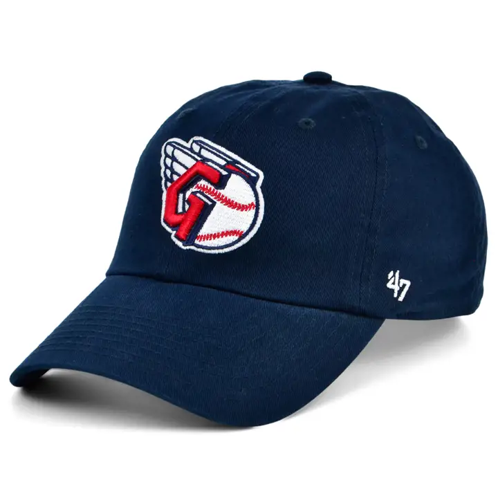Casquette '47 Clean Up MLB Guardians, coloris marine/rouge