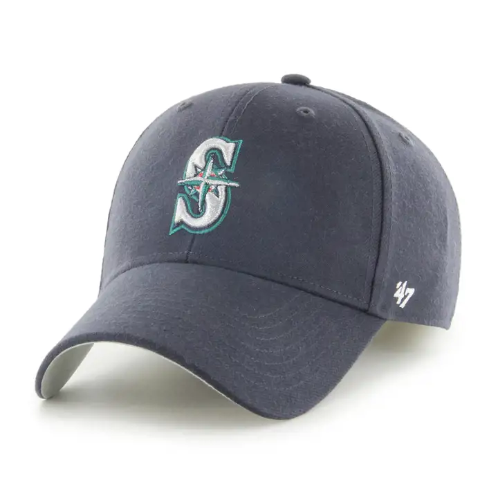 Casquette MVP réplique MLB Seattle Mariners pour enfants (bleu marine)