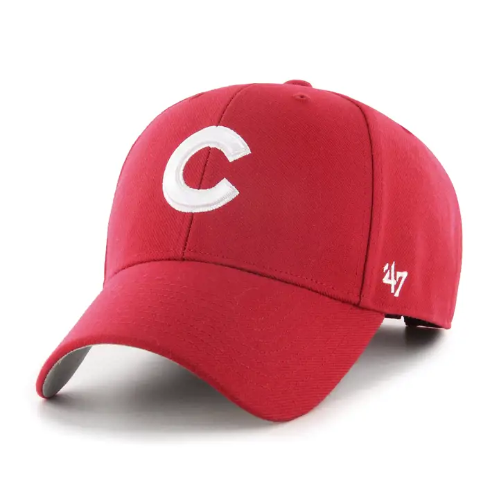 Casquette '47 MVP rouge des Cubs de Chicago de la MLB, rouge/blanc