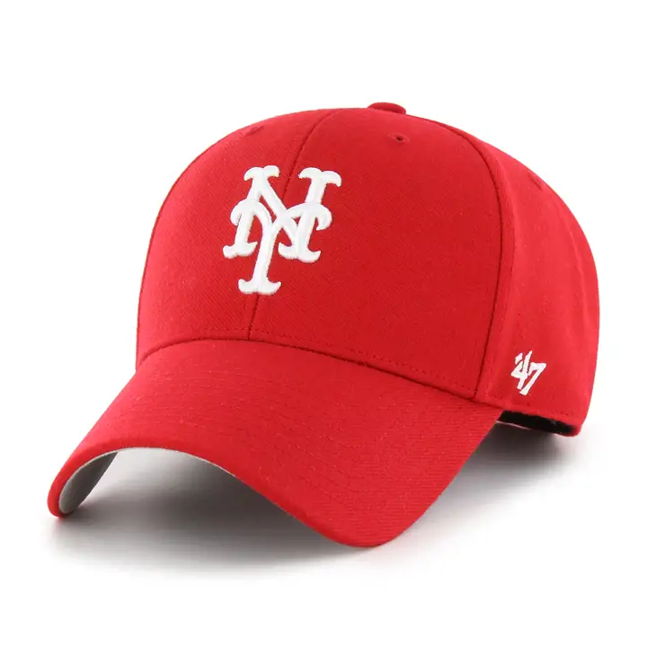 Casquette New York Mets MLB rouge et blanche « 47 MVP »