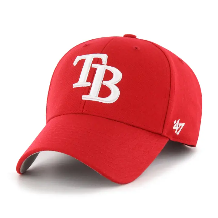 Casquette Tampa Bay Rays MLB Rouge/Blanc '47 MVP