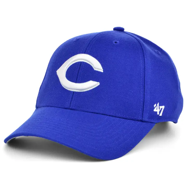 Cincinnati Reds MLB Casquette MVP '47 Bleu Royal/Blanc ltryl