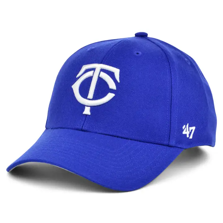 Casquette MVP '47 MLB Minnesota Twins bleu roi/blanc