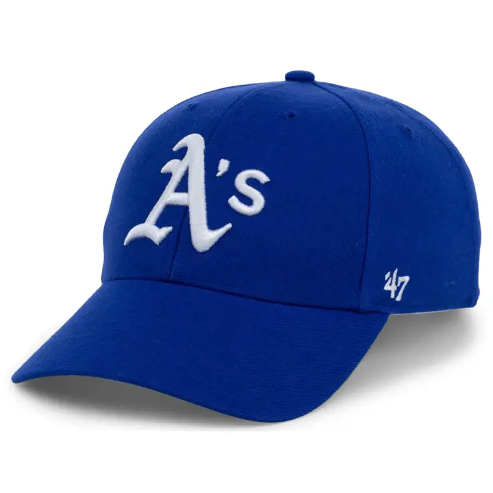 Casquette Oakland Athletics MLB Royal/Blanc '47 MVP ltryl